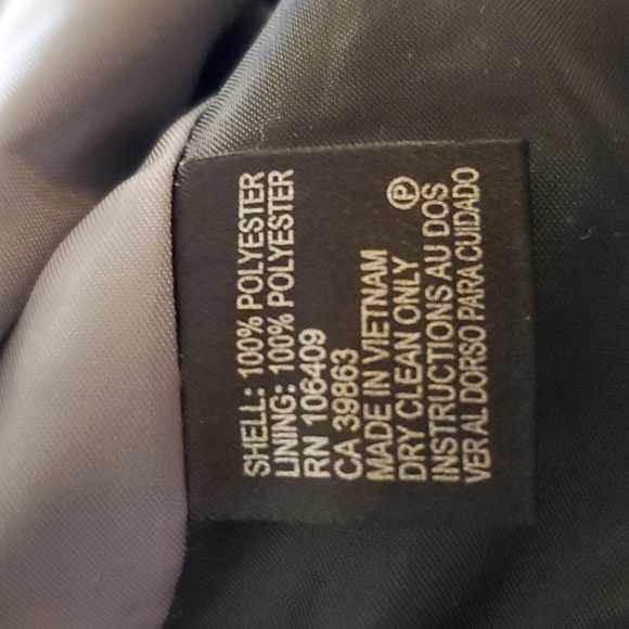 Tahari sz 14 navy suit - Picture 6 of 6